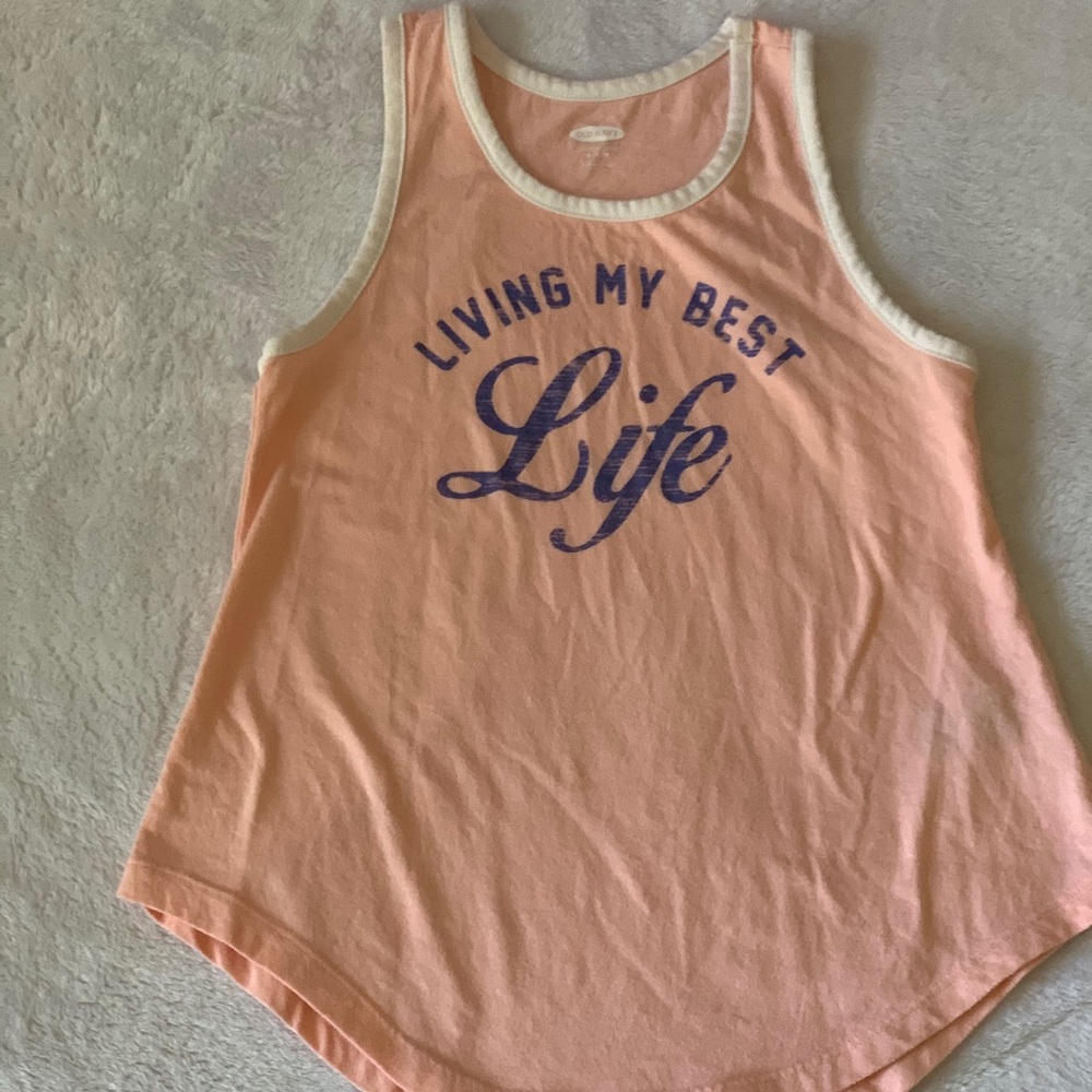 Girls Old Navy Racerback Tank (6-7)